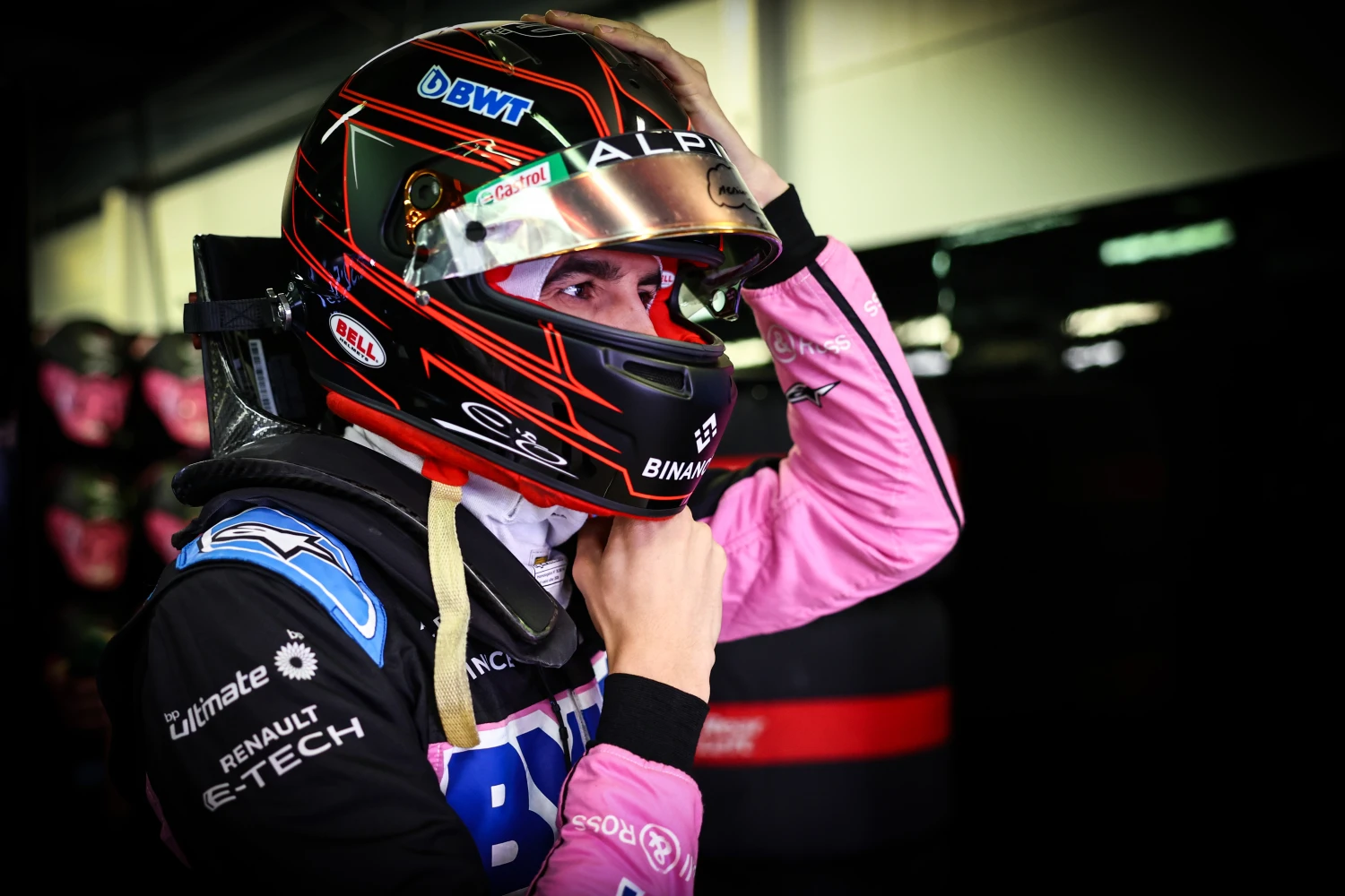 Esteban Ocon expects to be ahead of the Mercedes at Barcelona