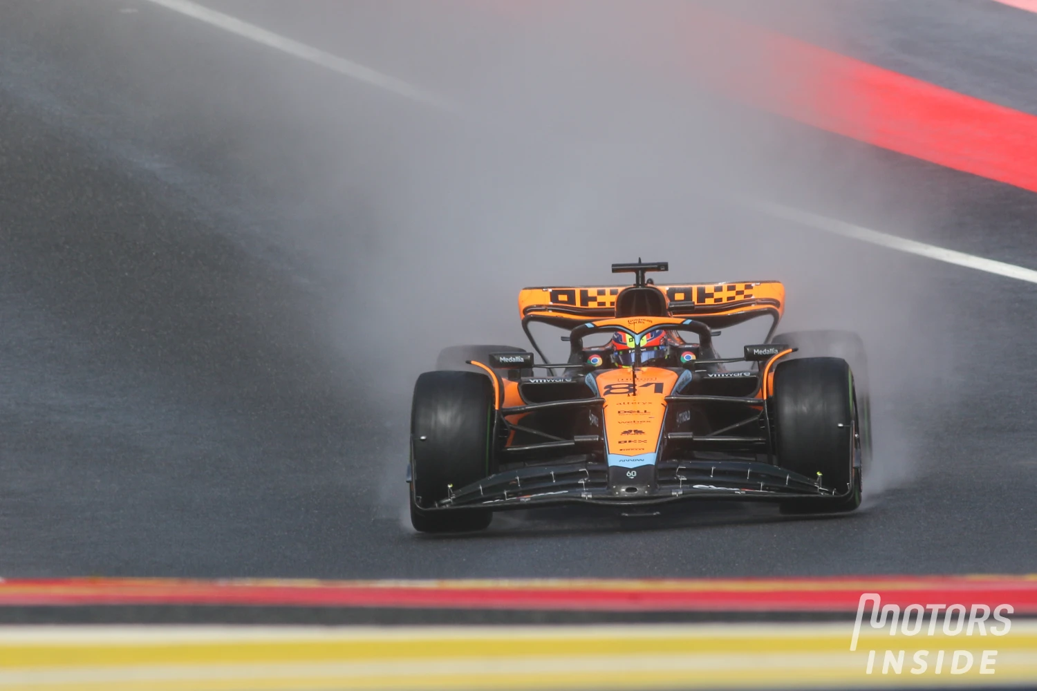 Stella: “We didn’t have time to work on low-drag rear fins.”