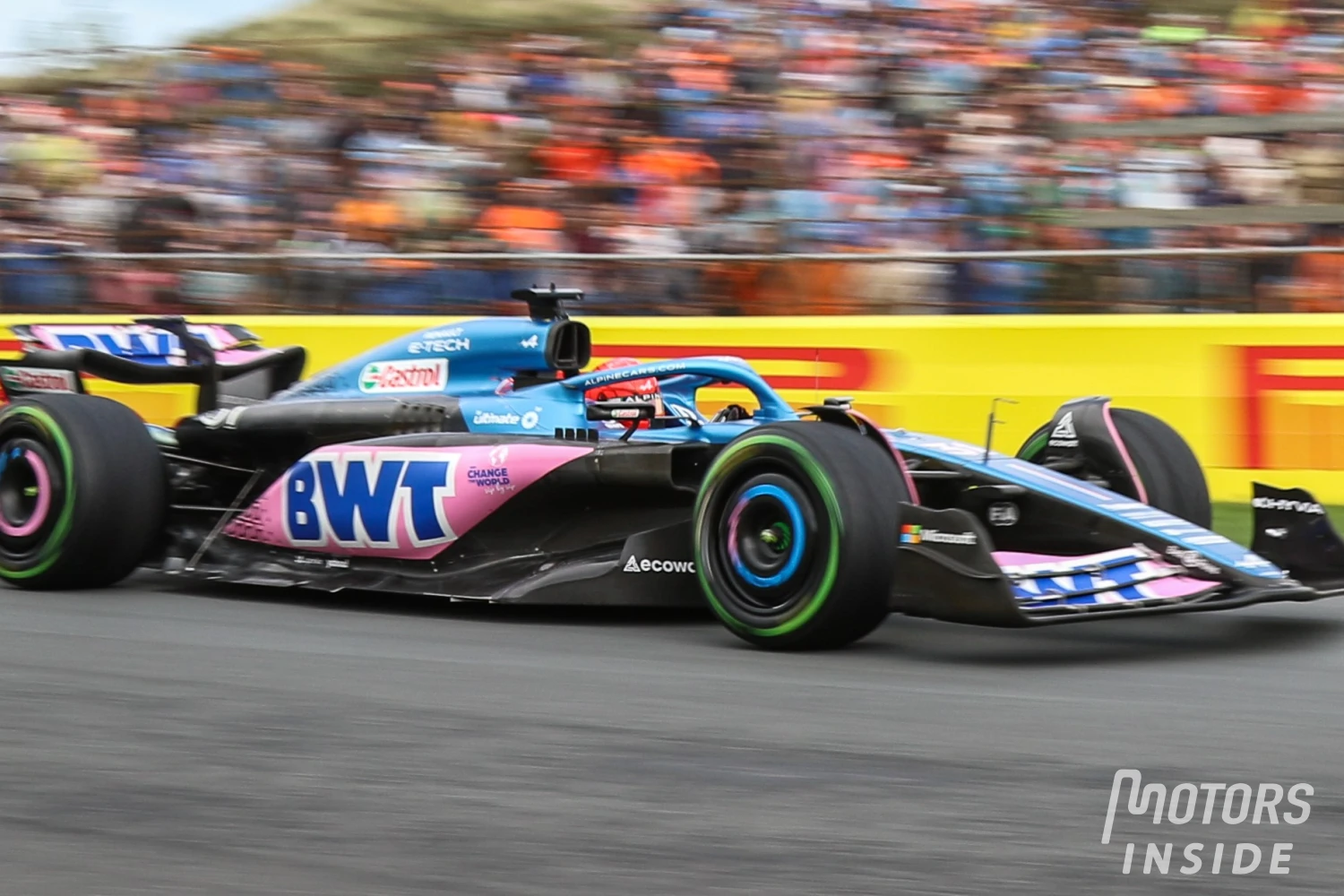 Ocon could hope for better in these conditions