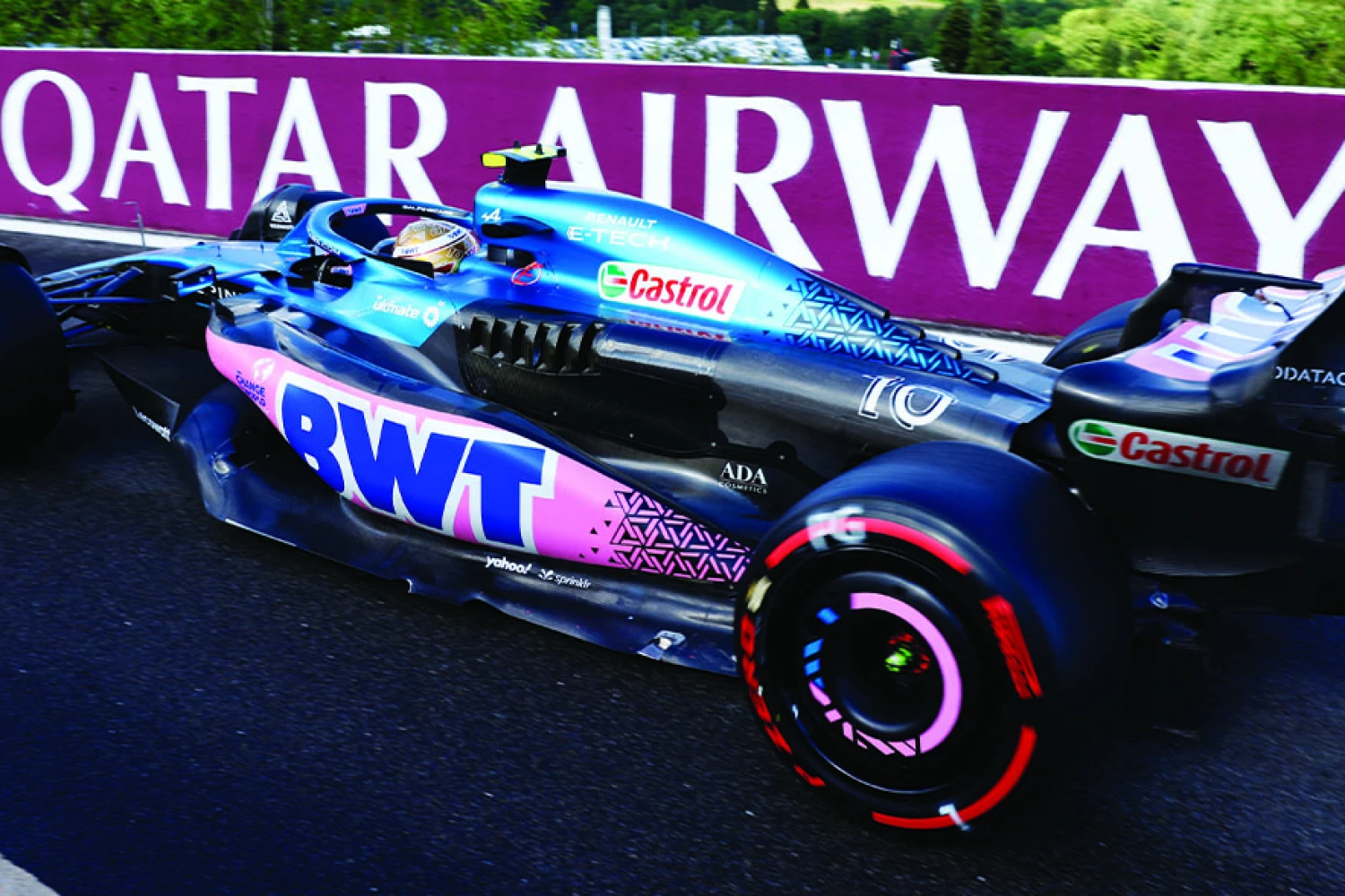 Alpine signs a new sponsorship contract