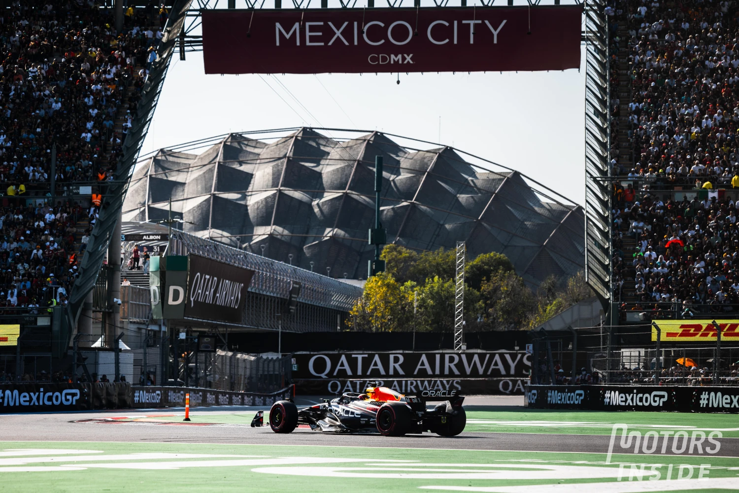 The Perez crash, a risk taken at home that has consequences