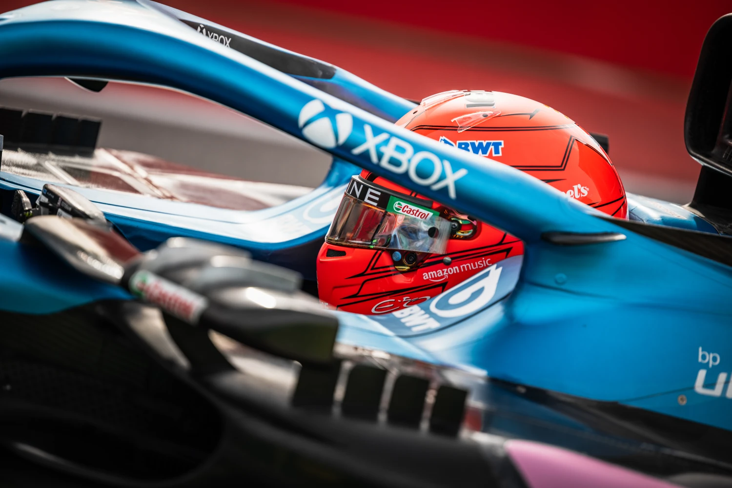 The grimace soup for Esteban Ocon in Austin