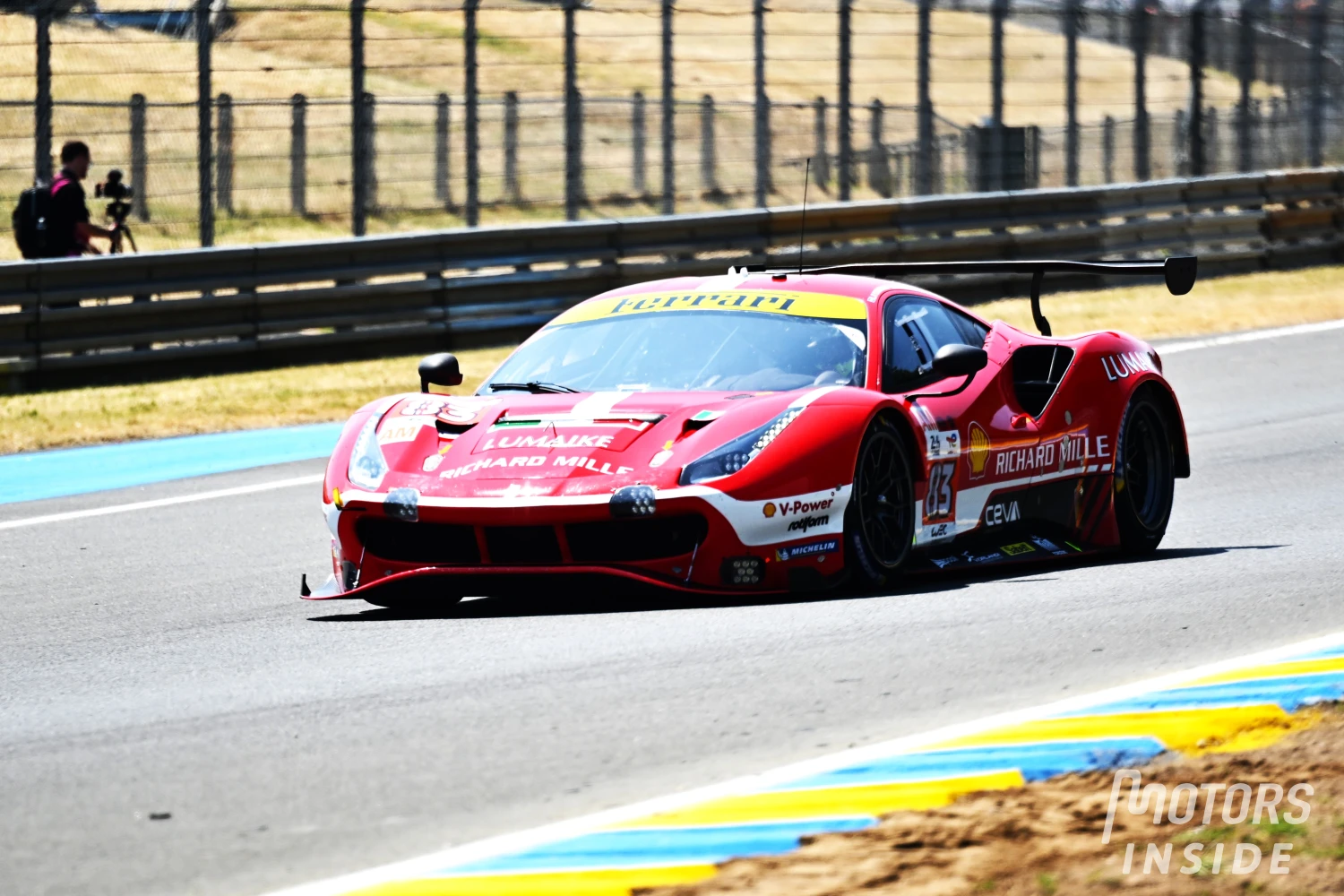 Lilou Wadoux will drive the Ferrari 499P during the Rookie tests