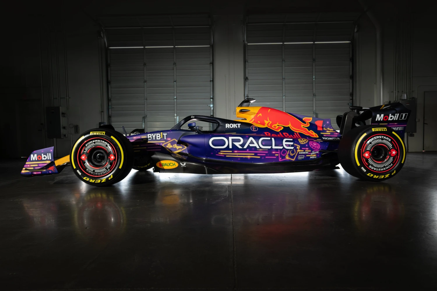 A new special Las Vegas livery for Red Bull