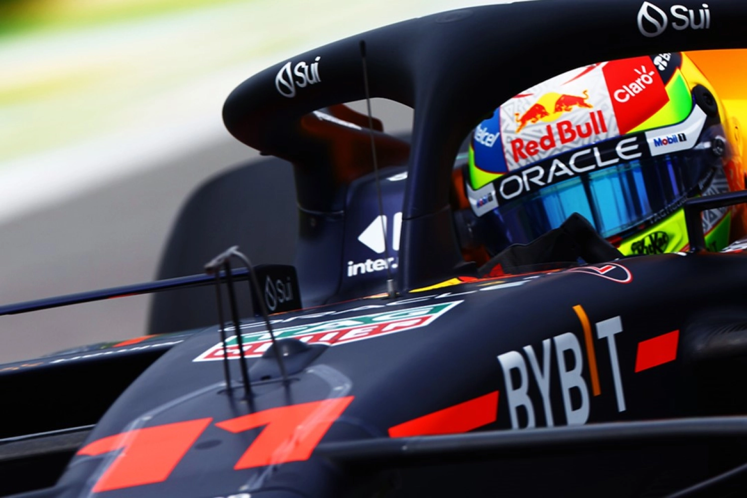 Perez back on the podium in Brazil