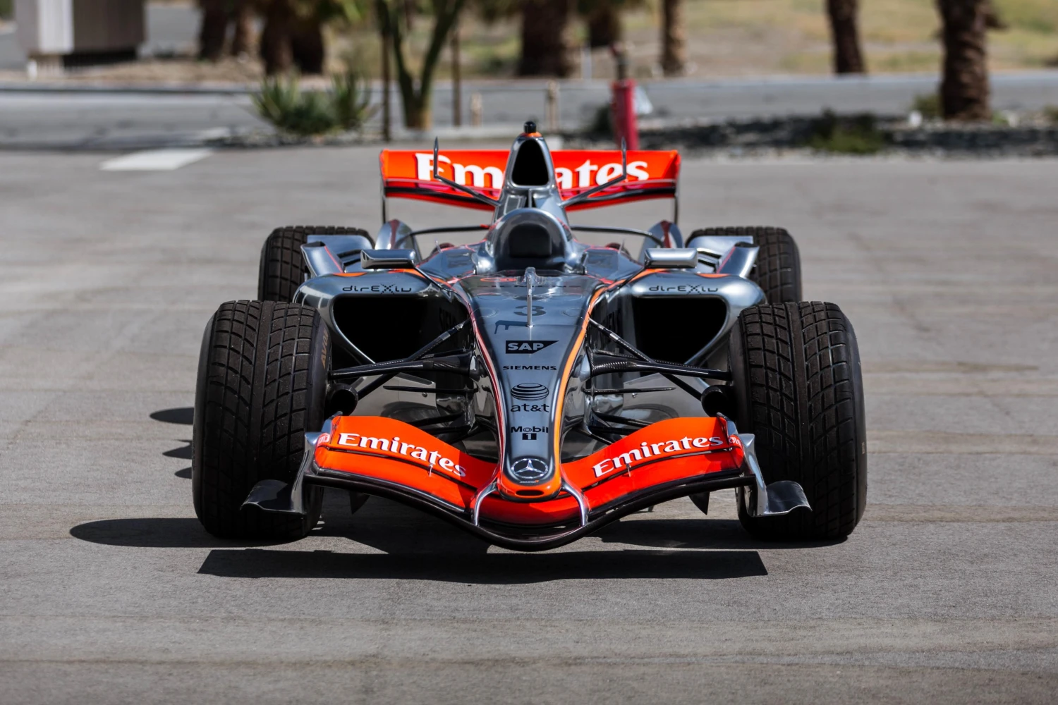 The 2006 McLaren MP4/21 was sold for over €2,500,000