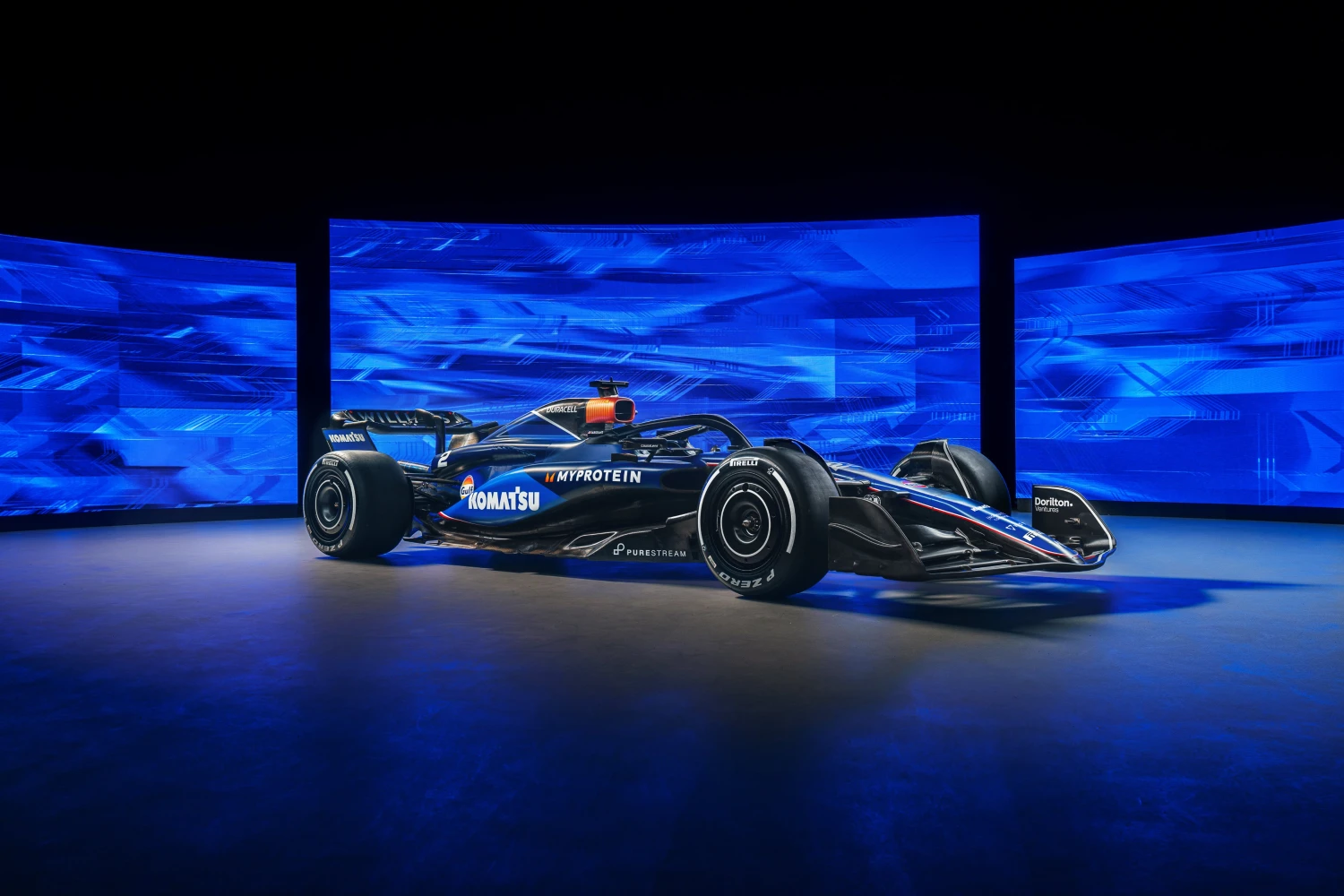 Williams unveils the livery of their 2024 single-seater: the FW46
