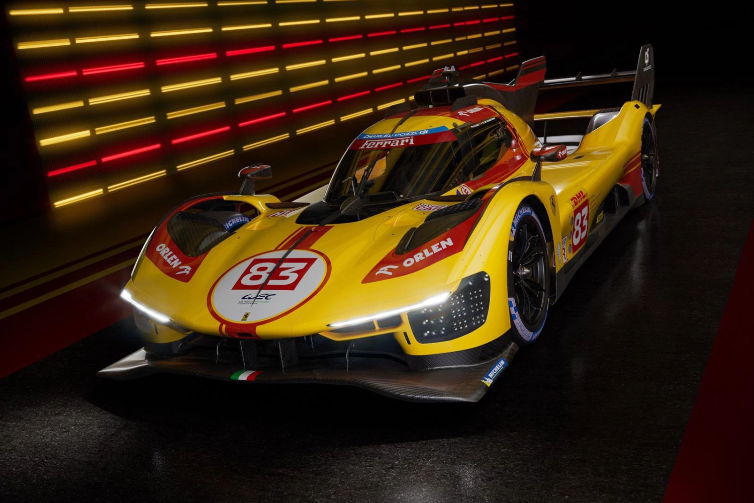 A third yellow Ferrari for the 2024 WEC season