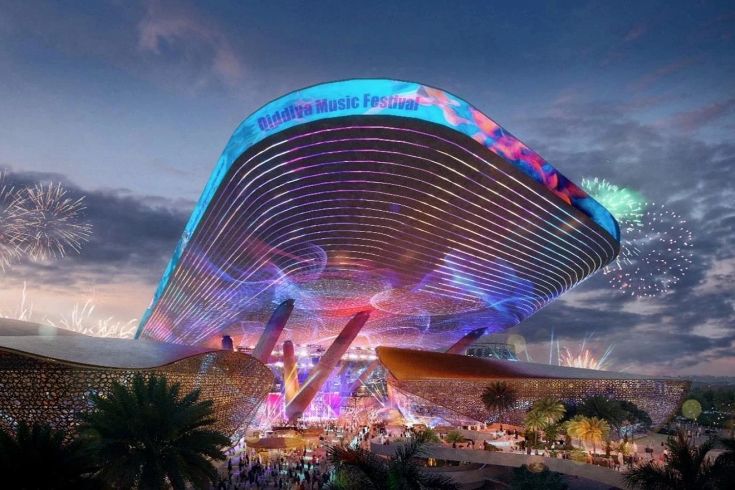 In Saudi Arabia, Qiddiya unveils video renderings of the future F1 circuit, worthy of a video game