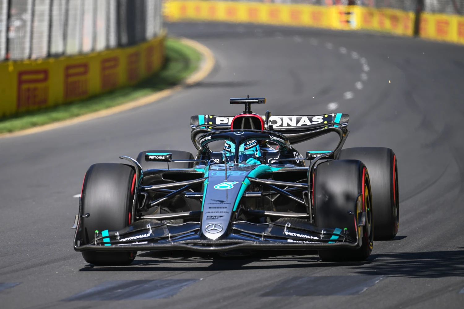 George Russell on his crash in Australia: “If Fernando Alonso had not been penalized, it would have opened a Pandora’s box”