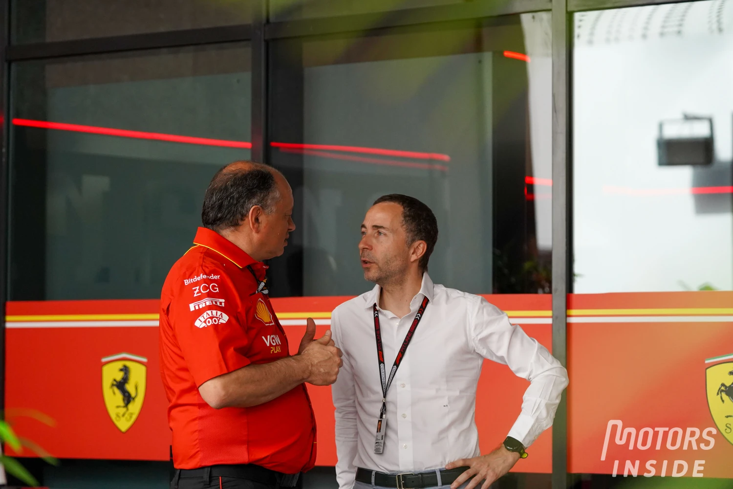 Vasseur: “Hamilton’s arrival proves that Ferrari is moving in the right direction”