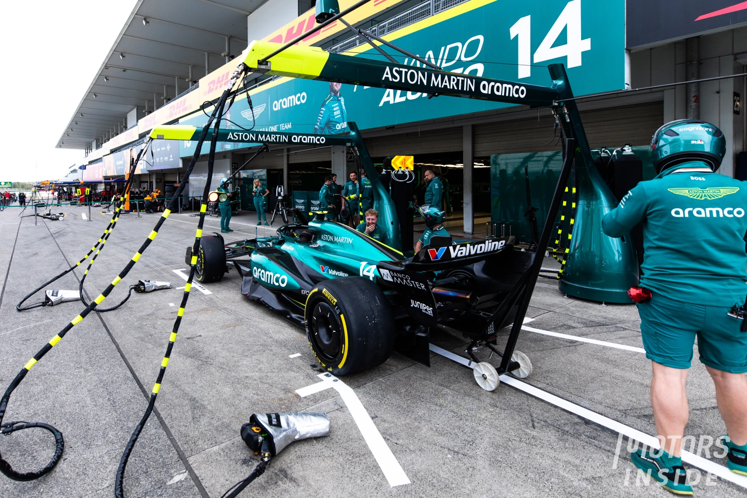 Aston Martin breaks a curfew in Japan