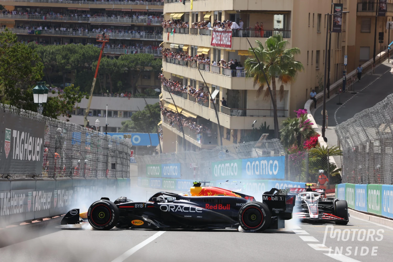 Single-seater damage at mid-season of F1 2024