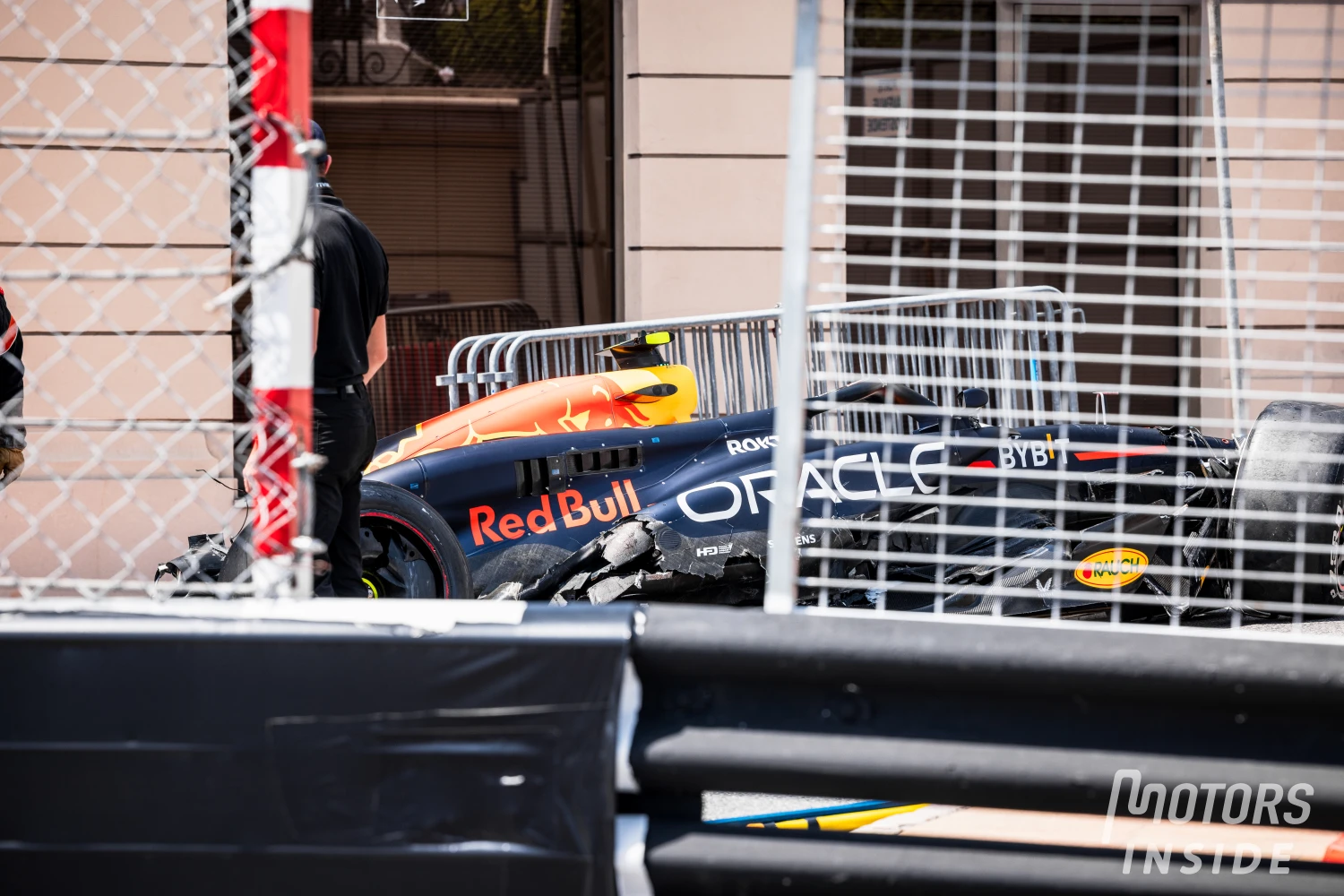 Sergio Perez’s accident in Monaco will cost Red Bull several million euros