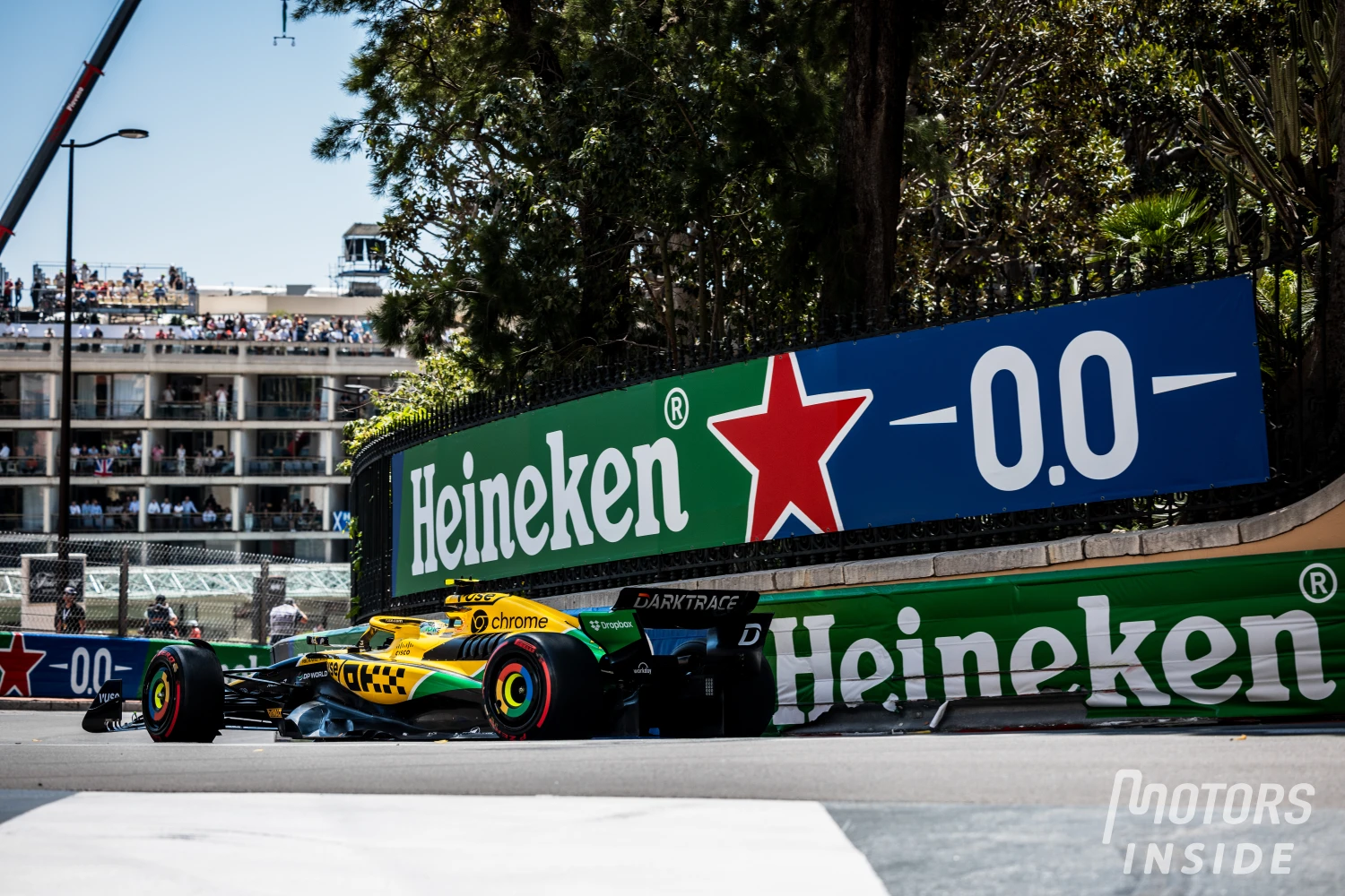 Drivers complain about trackside advertising stickers in Monaco