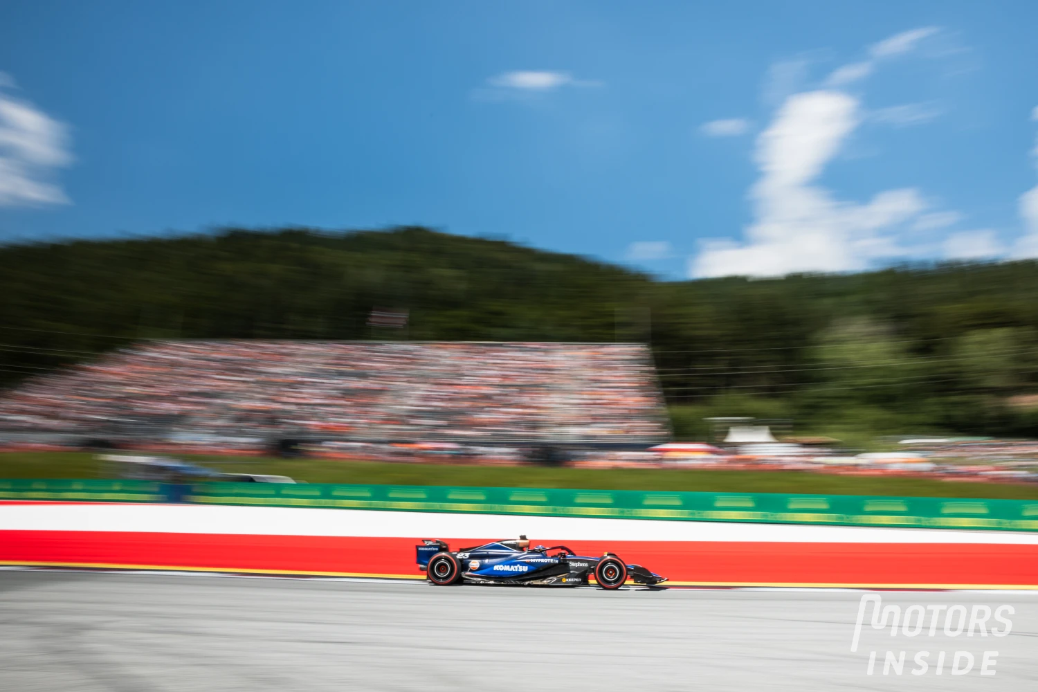 Alex Albon will start from the pits for the Sprint race