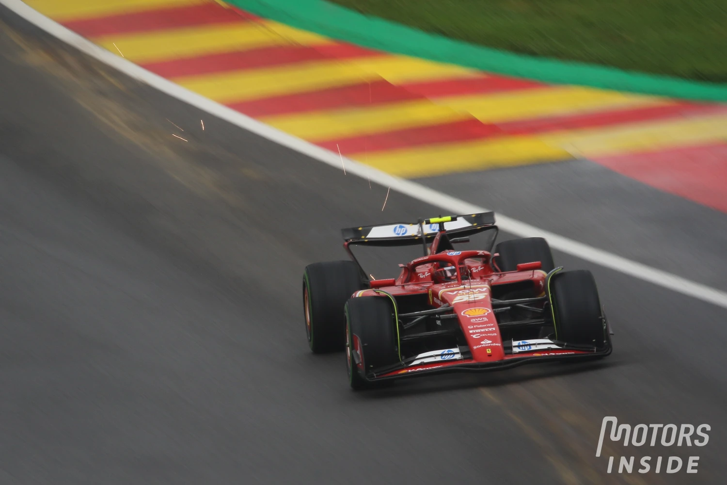 Carlos Sainz believes he can aim for the podium at Spa