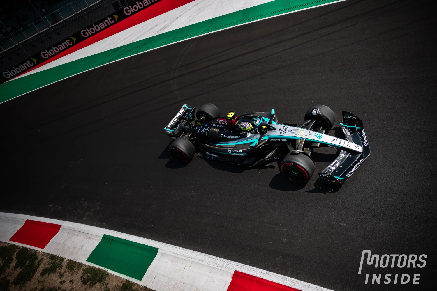 Italian Grand Prix – Free Practice 2: Lewis Hamilton unperturbed by red flag