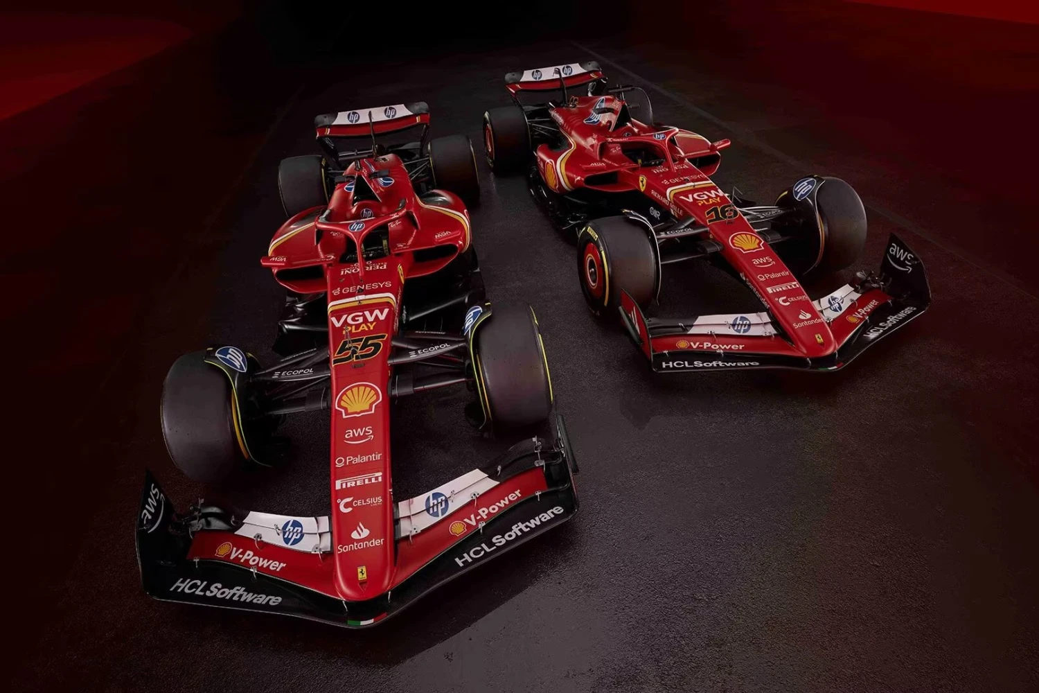 Ferrari makes a (very) slight change to its livery for Italy