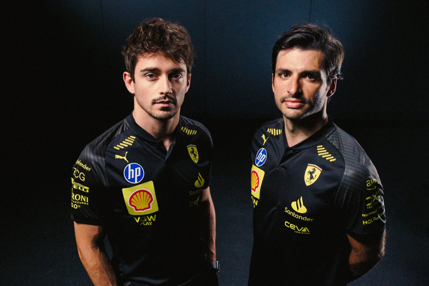 Ferrari drivers’ suits change colors at Monza