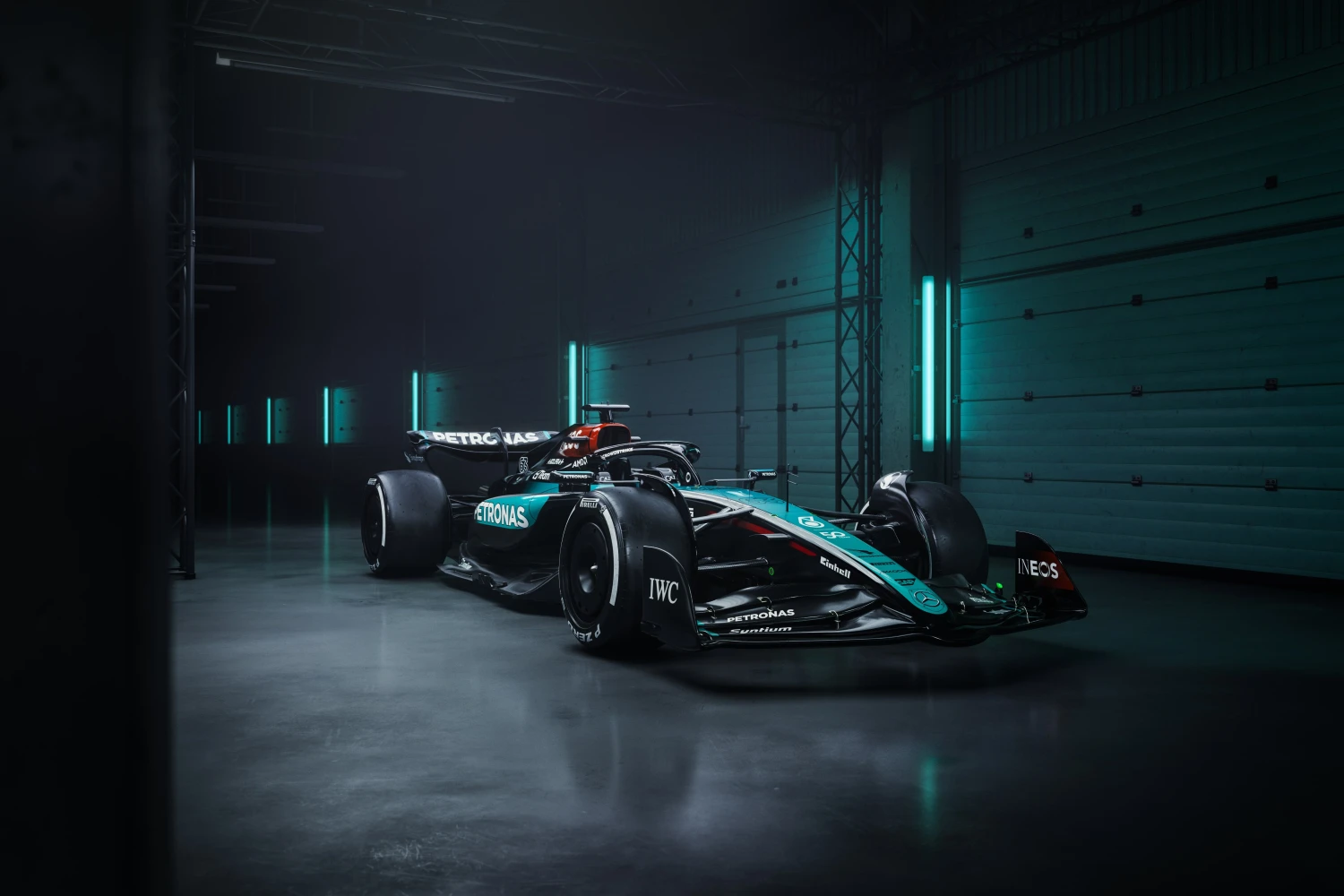 Special livery for Mercedes for the Singapore Grand Prix
