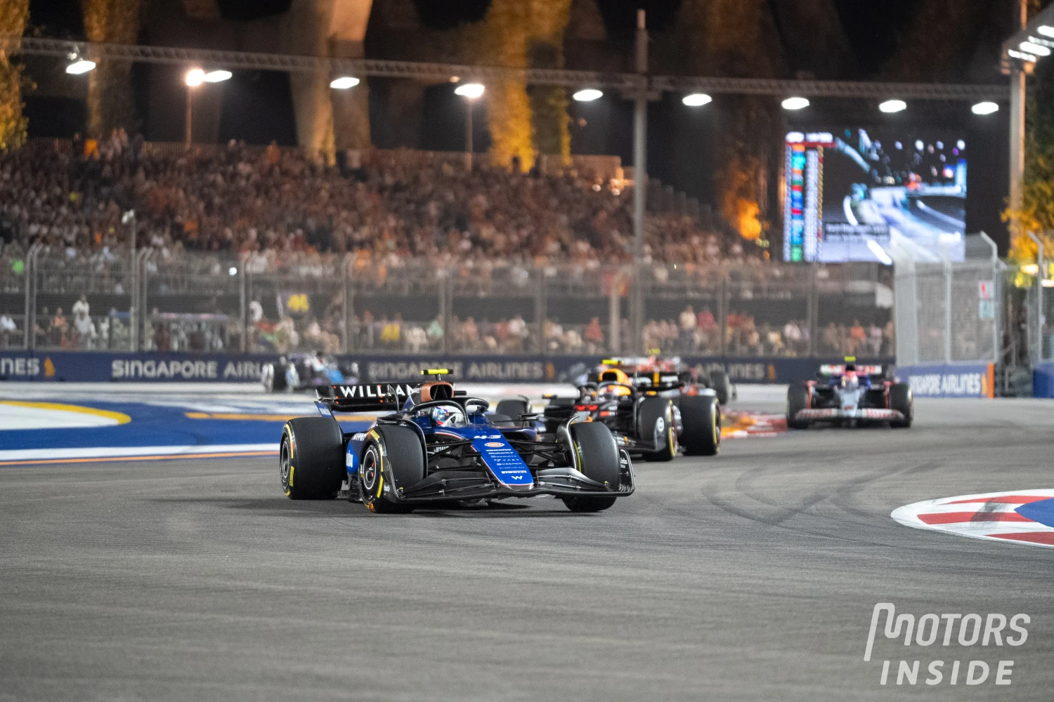 Perez welcomes Colapinto’s consistency in Singapore