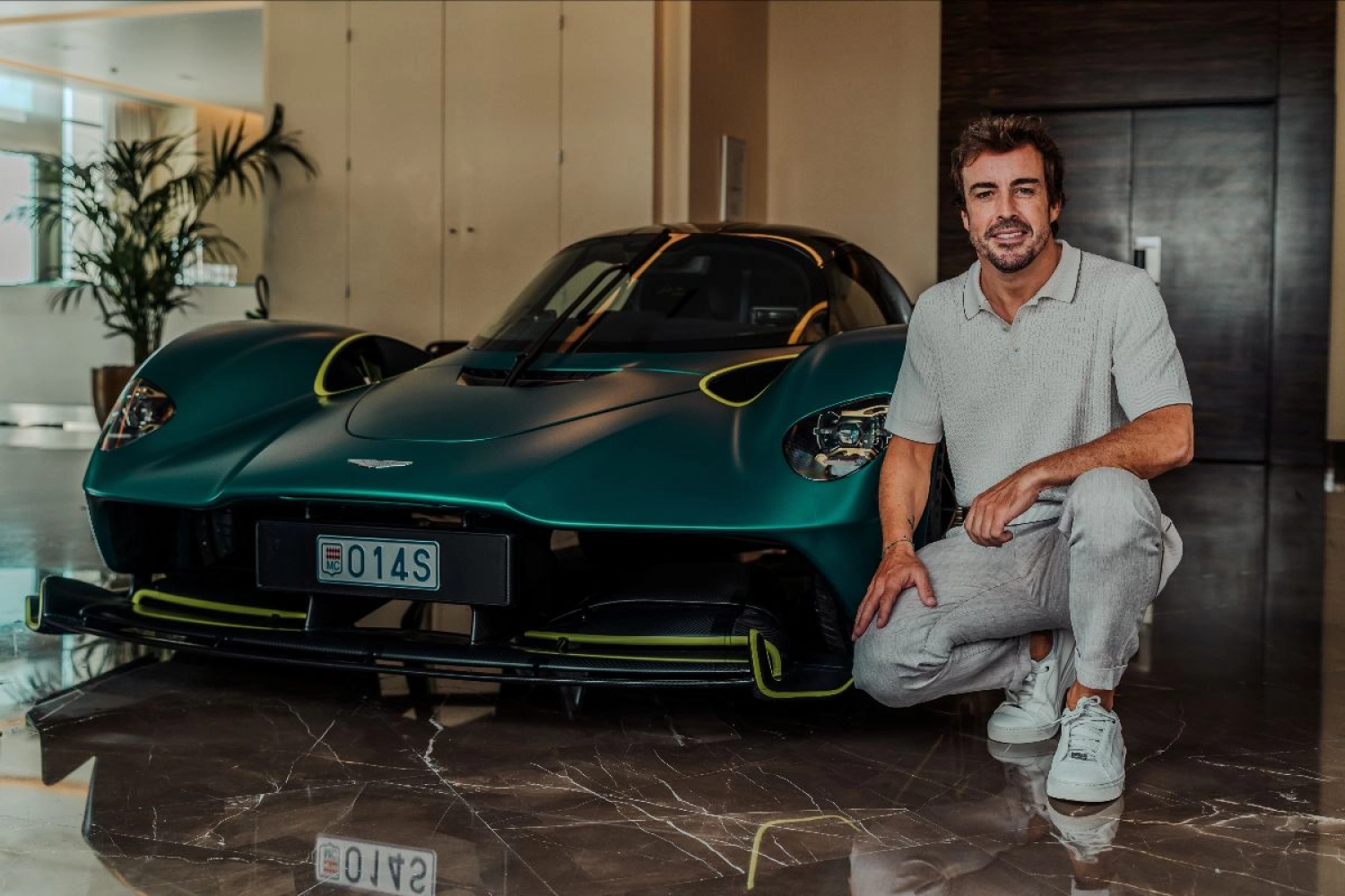 The Aston Martin Valkyrie offered to Fernando Alonso breaks down after its delivery