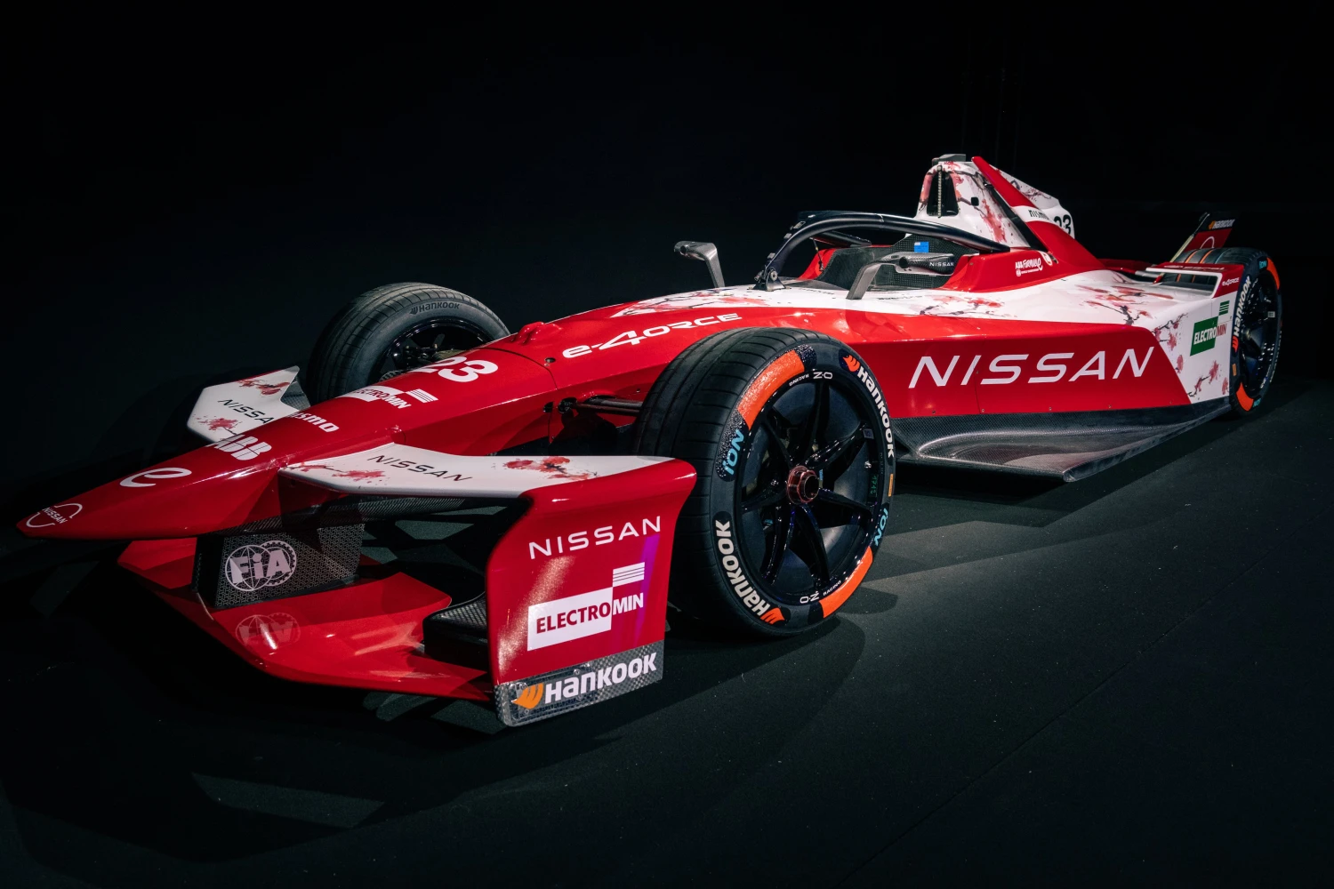 Nissan unveils its new race car in its new factory