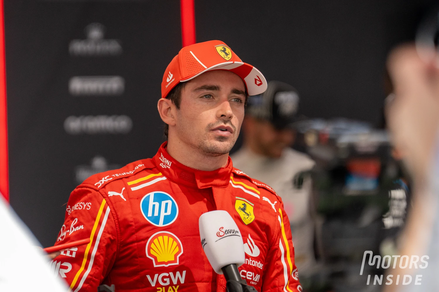Charles Leclerc elected driver of the day in Austin