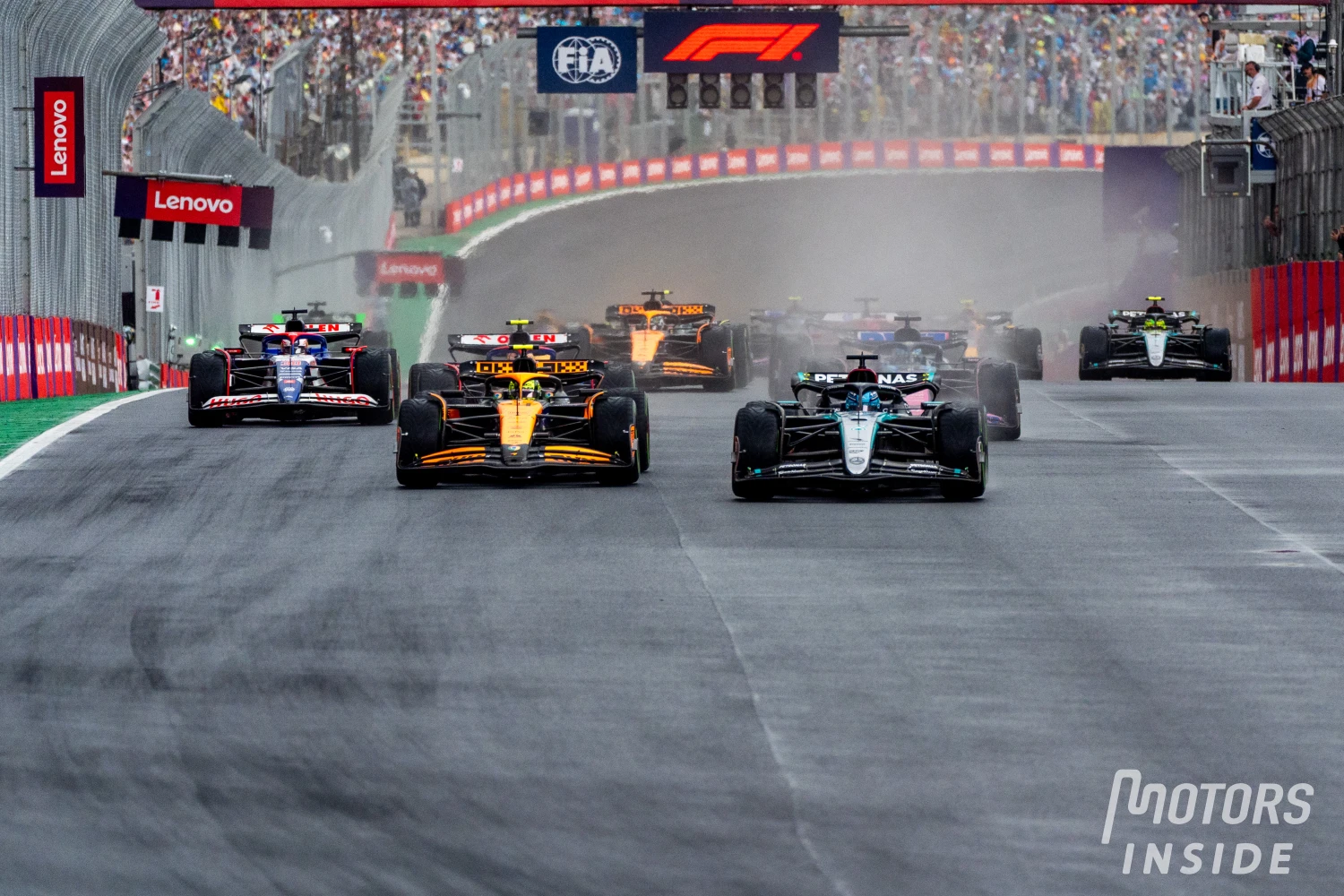 Lando Norris only reprimanded by the FIA for incorrect starting procedure and fined €5000