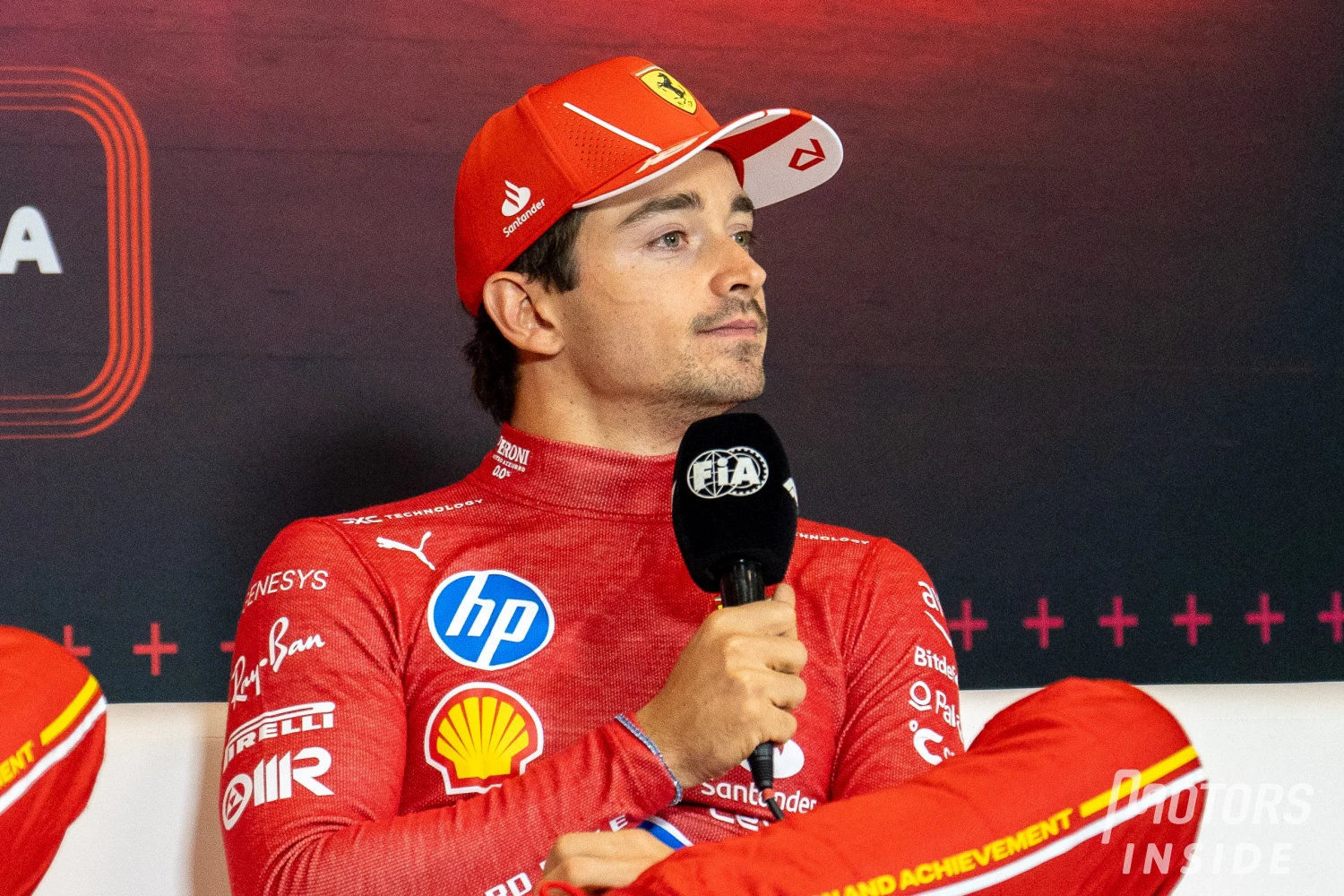 Charles Leclerc receives a €10,000 fine for bad behavior