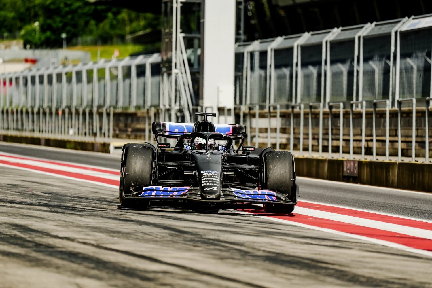Alpine tested Pirelli’s 2026 rain tires at Magny-Cours this week