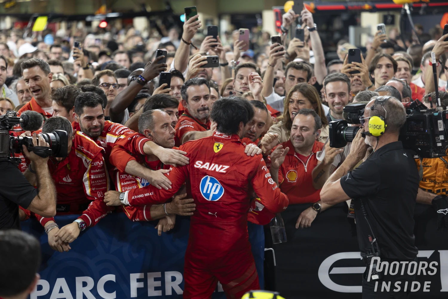 Carlos Sainz made his debut with Williams in Abu Dhabi