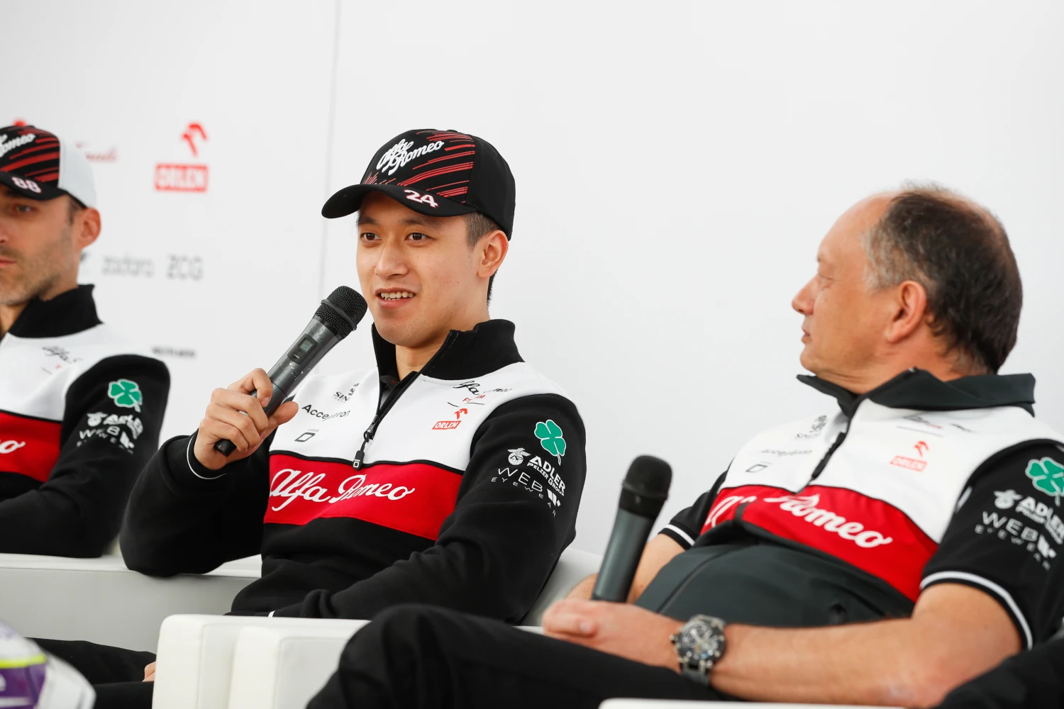 Guanyu Zhou signs with Ferrari
