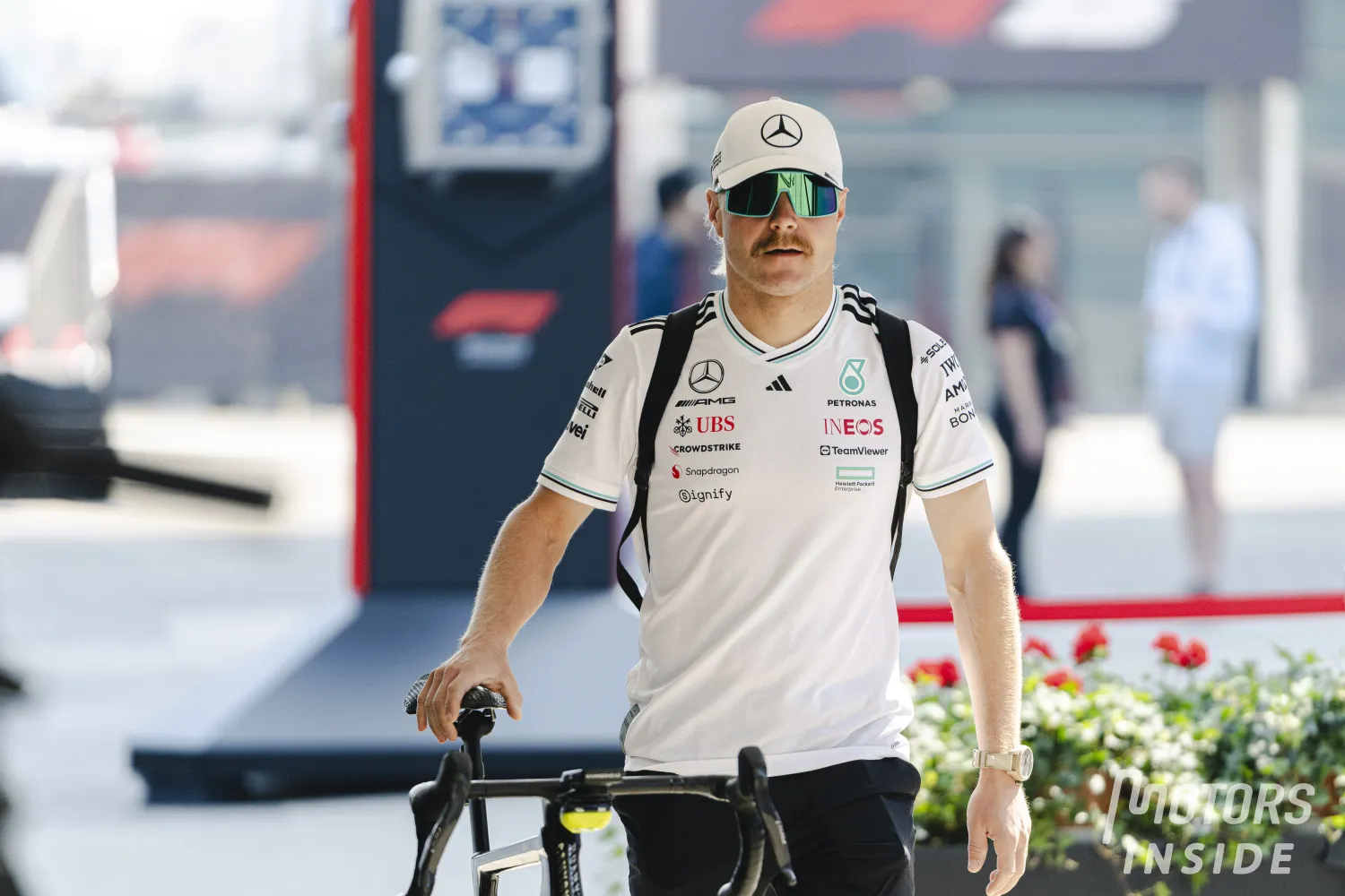 Valtteri Bottas testing for McLaren in Barcelona