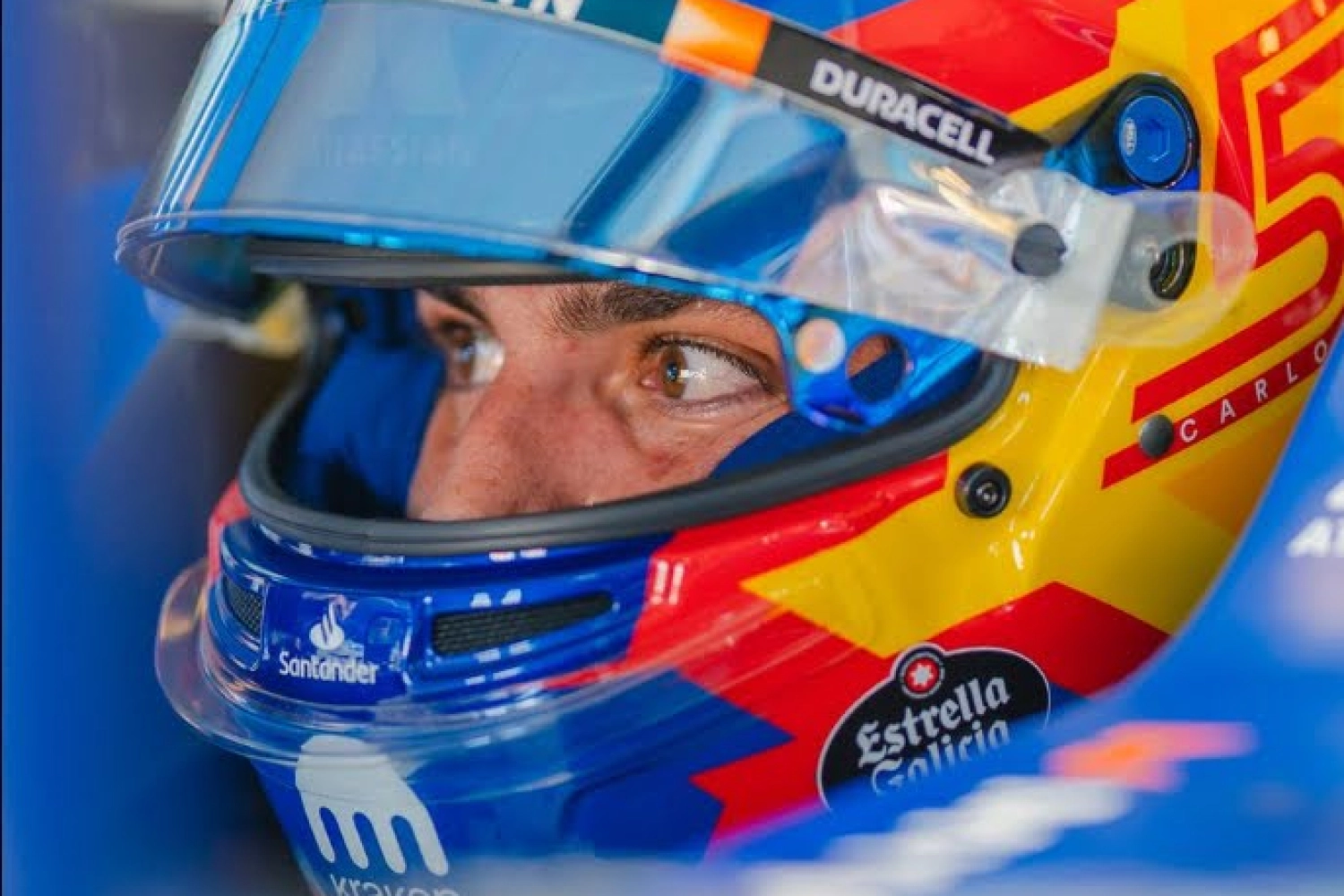 Sainz is quite satisfied with his first laps in Australia