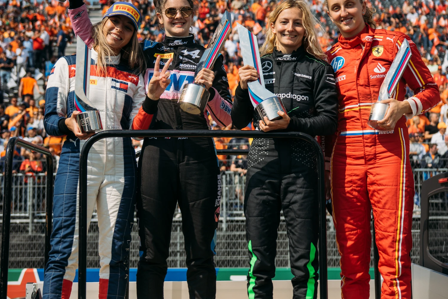 F1 Academy comes to Netflix, unfiltered