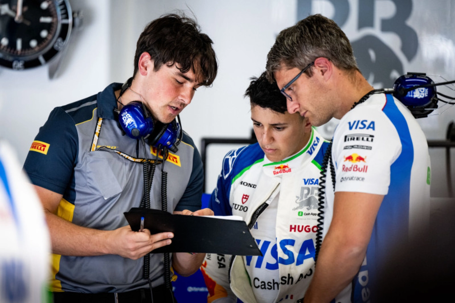 Pirelli completes two days of testing in Barcelona with Russell, Hadjar, Tsunoda and Antonelli