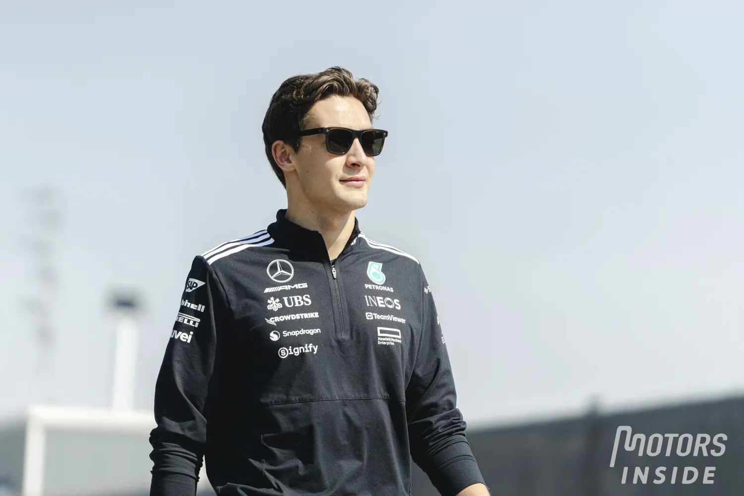 George Russell hints that he’ll still be a Mercedes driver in 2026