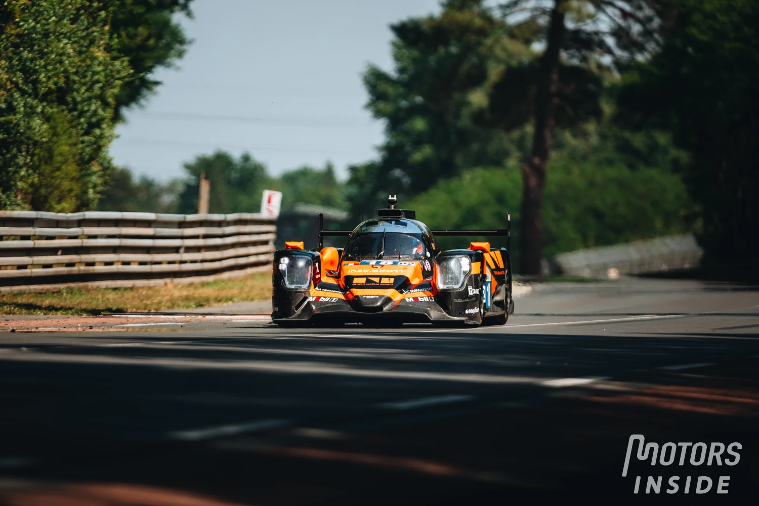 Mathys Jaubert doesn’t feel the pressure of traffic management at the 24 Heures du Mans