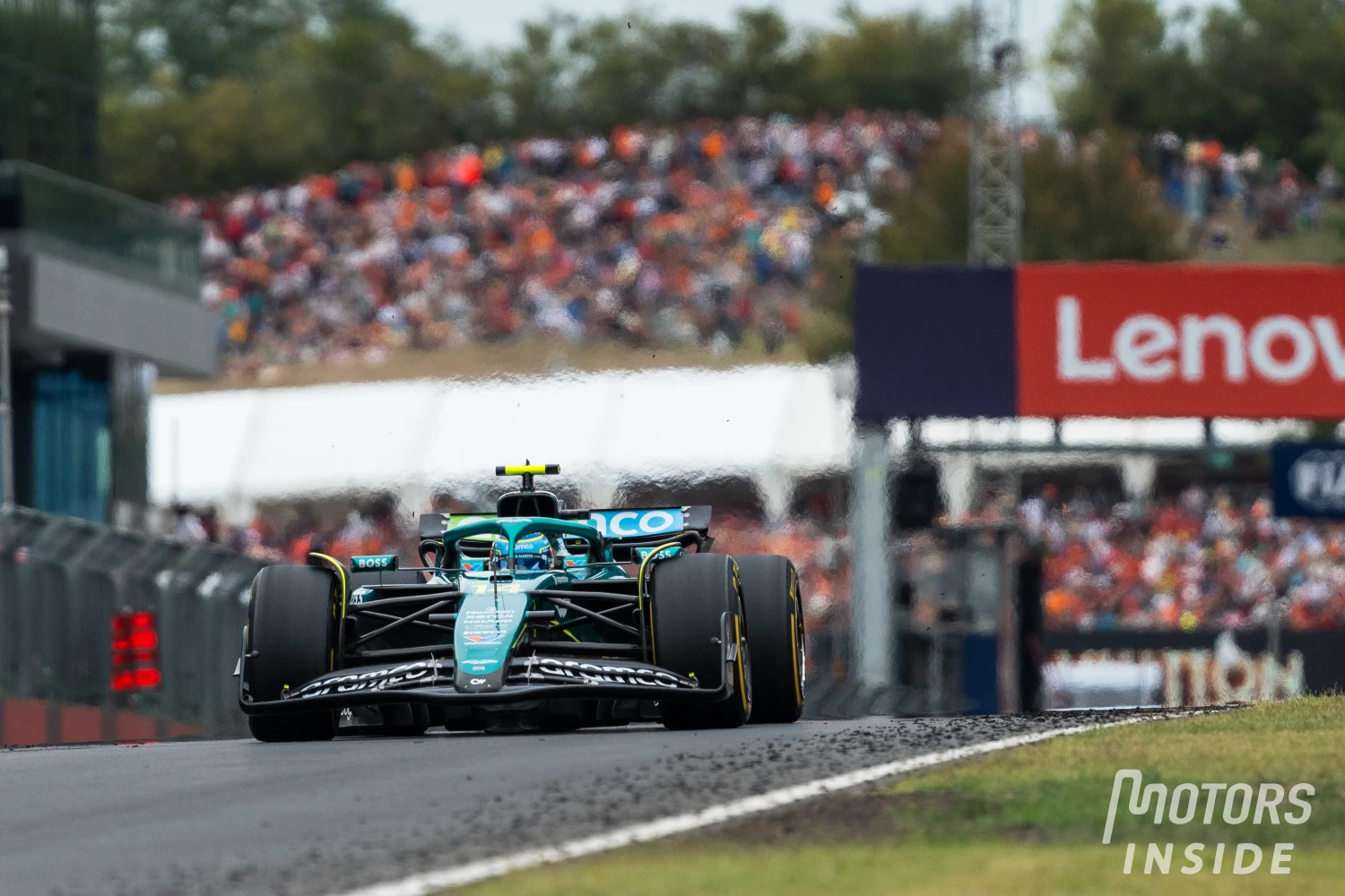 A “worrying” performance for Aston Martin in Hungary according to Fernando Alonso