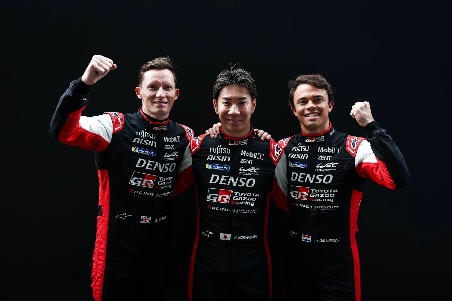 Mike Conway, Kamui Kobatashi et Nyck de Vries seront à bord de la #7
