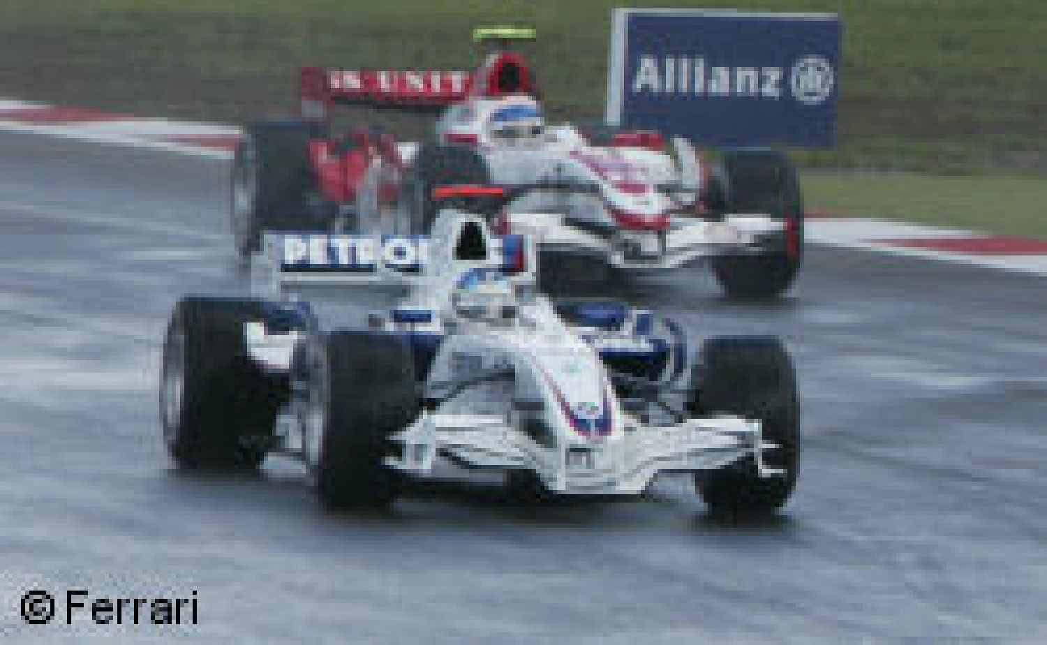 Bilan BMW-Sauber – La pluie a perturbé l’écurie