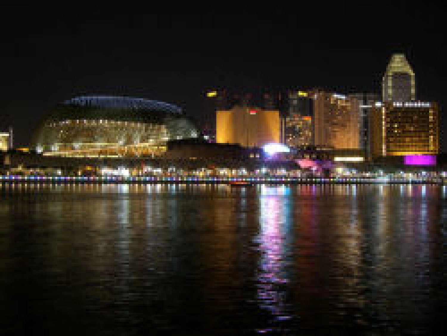 Singapour 2008 de nuit… le projet progresse bien