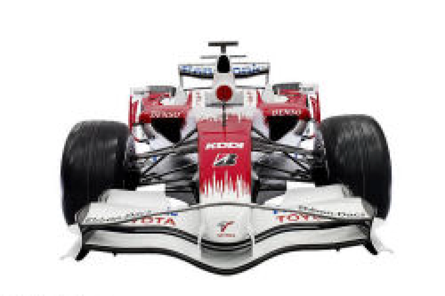 La TF108 se rapproche du devant de grille…