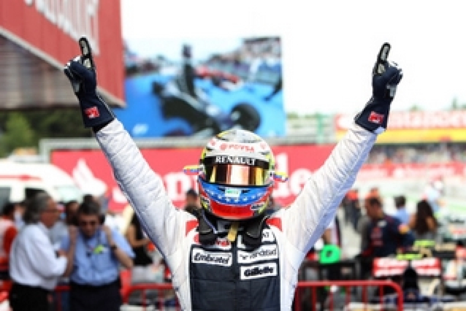 Dimanche : Maldonado ne pouvait pas trouver meilleur cadeau