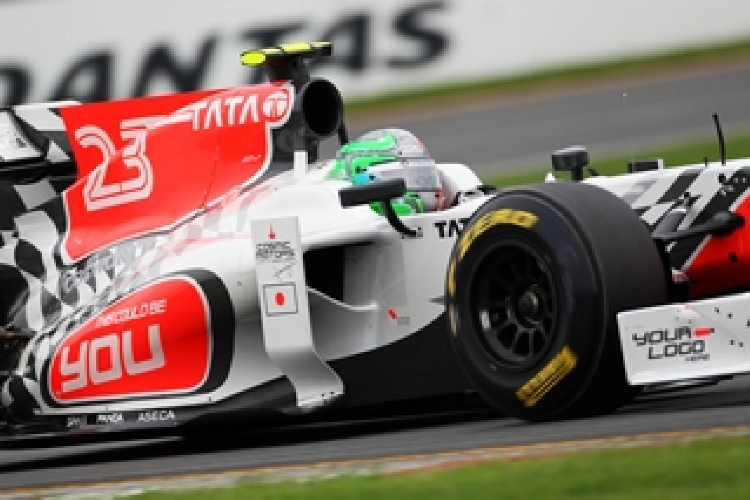 Mercedes étudie un aileron de requin pour mieux identifier les pilotes