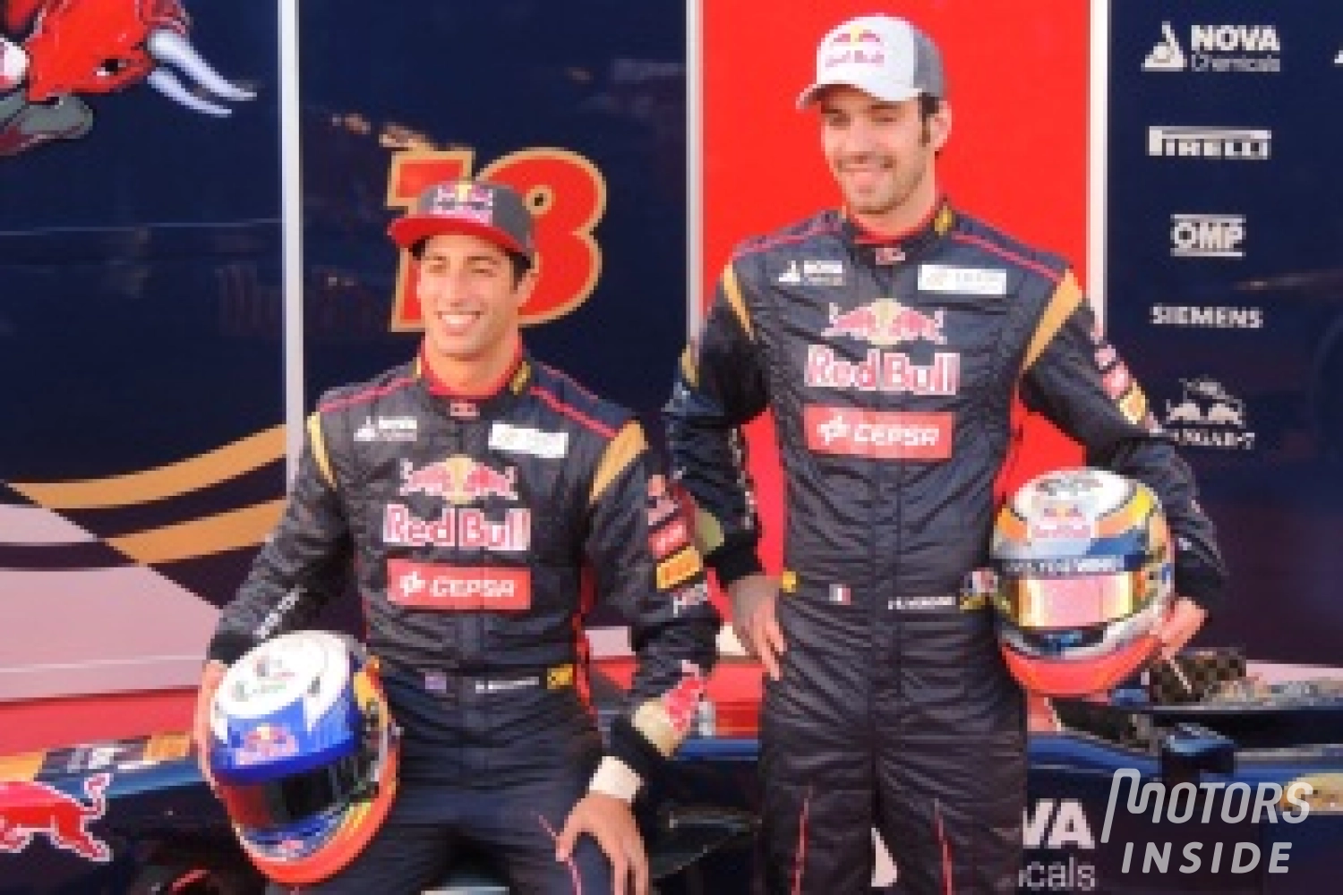 Toro Rosso : Vergne et Ricciardo ne sont pas amis et ils l’assument
