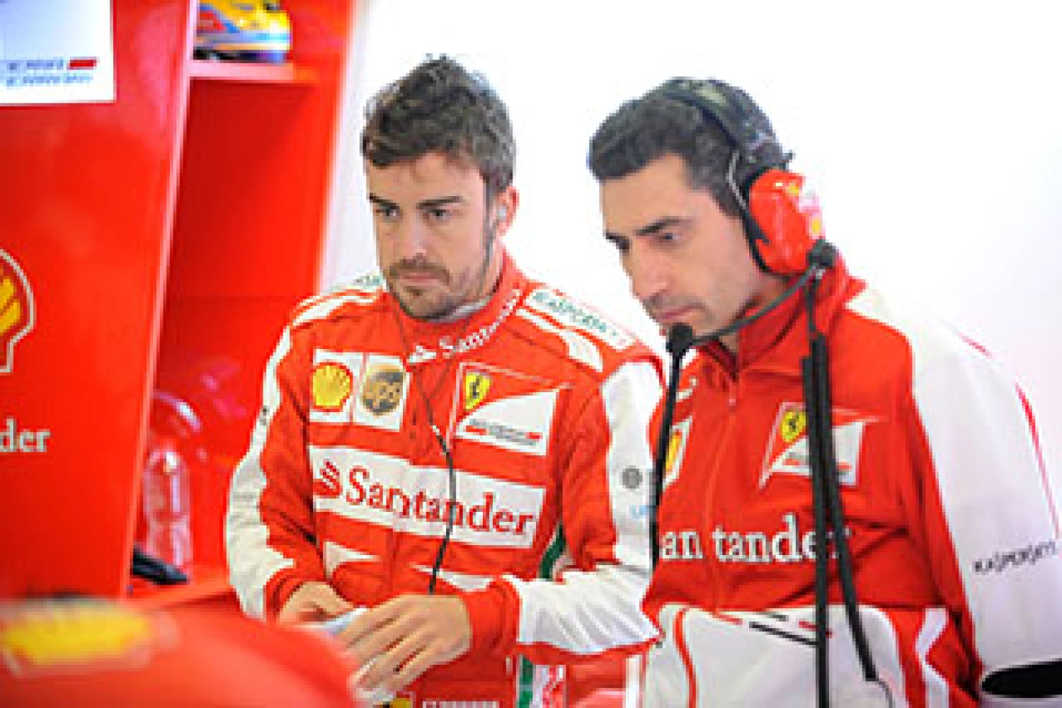 Samedi : On ne pense plus qu’à la course chez Ferrari