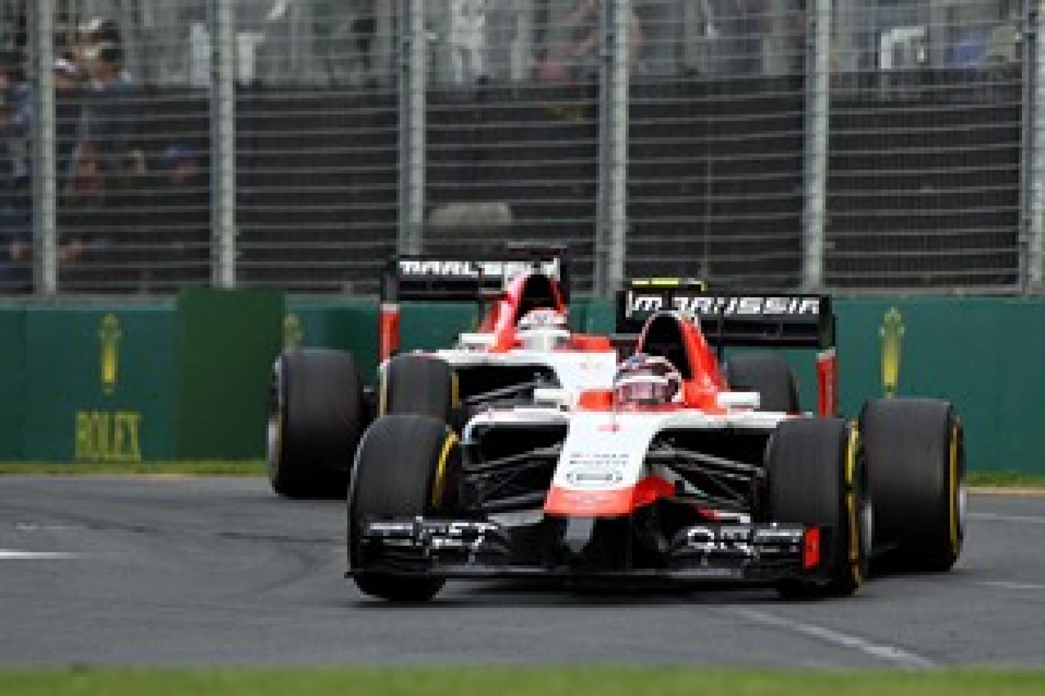 Manor Marussia F1 prête à courir lors du Grand Prix d’Australie